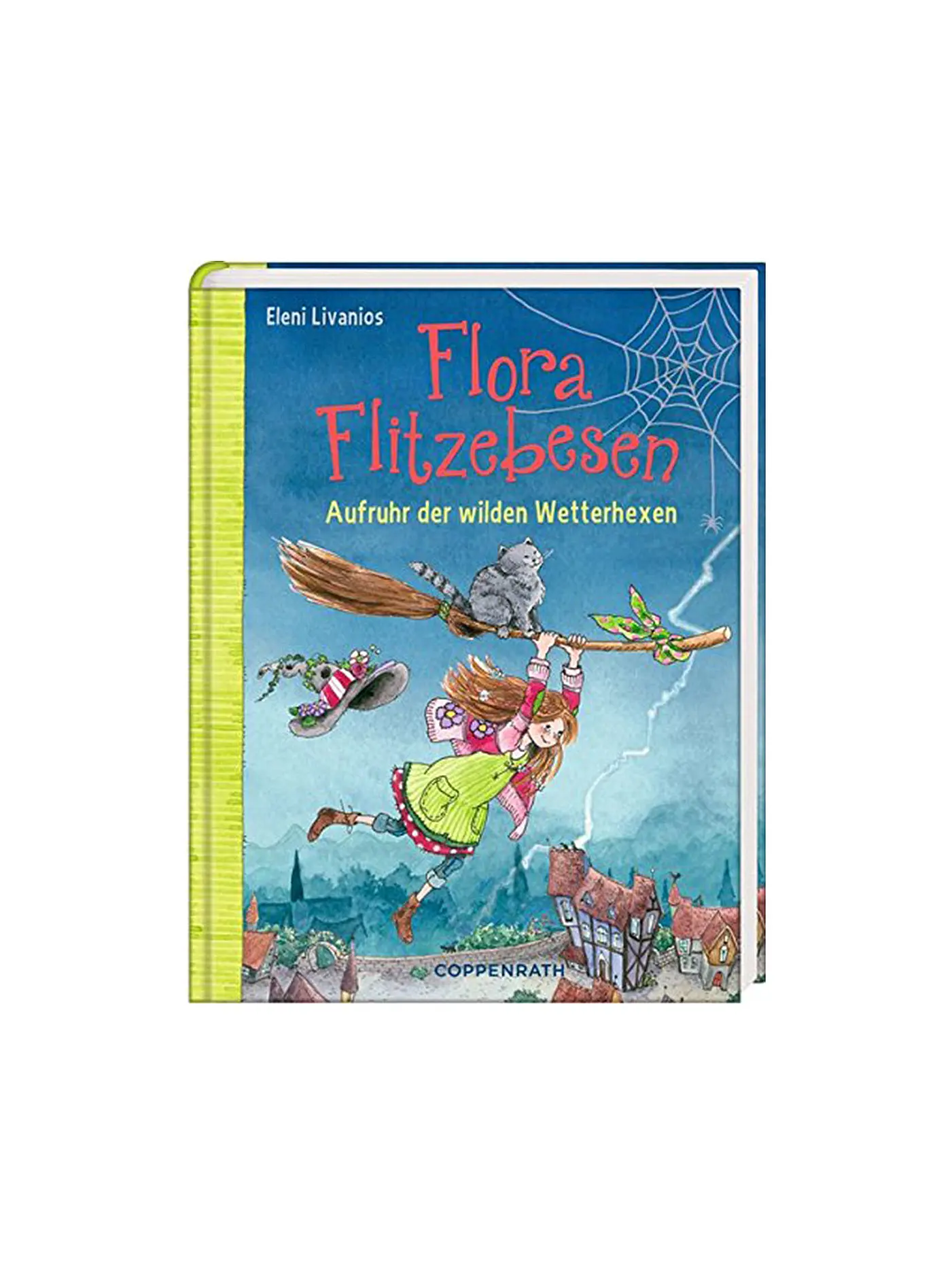 COPPENRATH VERLAG | Buch - Flora Flitzebesen - Aufruhr der wilden Wetterhexen (Gebundene Ausgabe) Band 2 | 